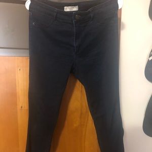 Blue Abercrombie and Fitch Skinny Jeans